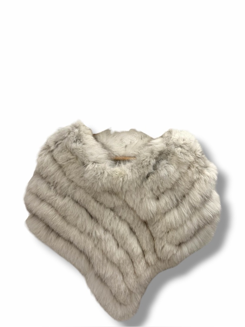 Gucci Fox Fur Othis Capelet Cape Jacket Coat Poncho Wrap